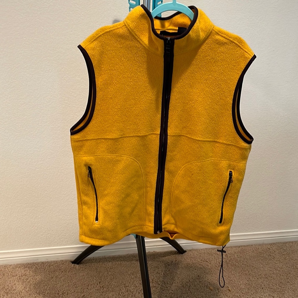 Yellow Basic Editions Vest